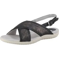 Geox Komfort-Sandalen - Schwarz