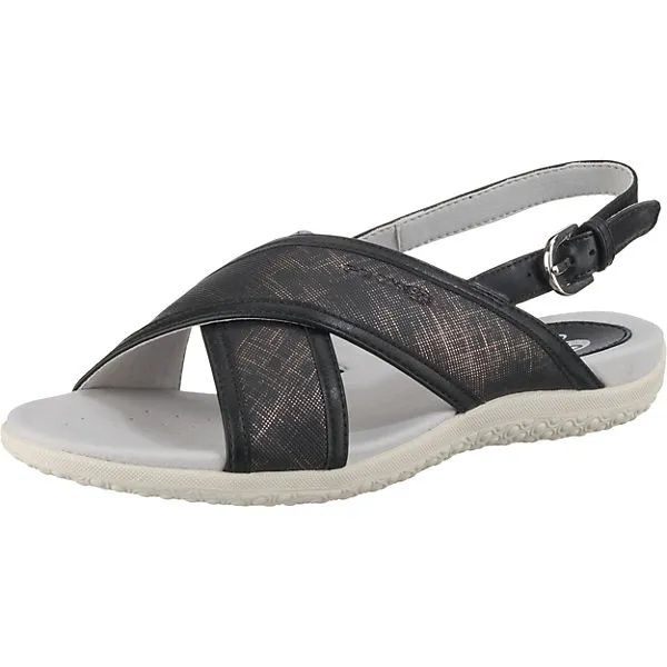 Geox Komfort-Sandalen - Schwarz
