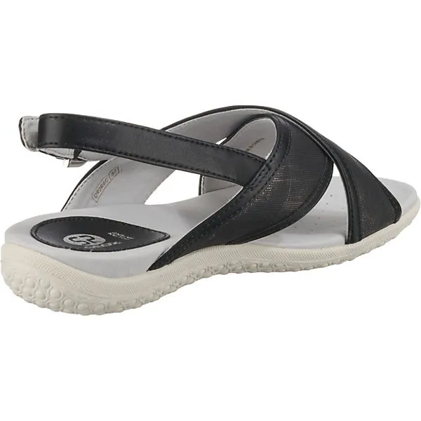 Geox Komfort-Sandalen - Schwarz – Bild 5
