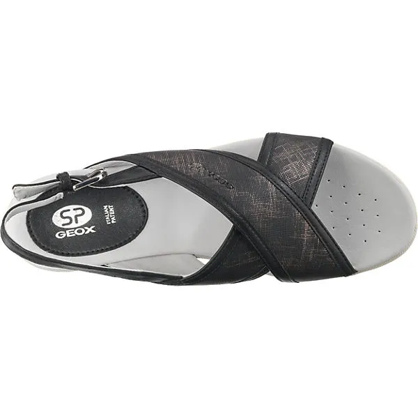 Geox Komfort-Sandalen - Schwarz – Bild 6