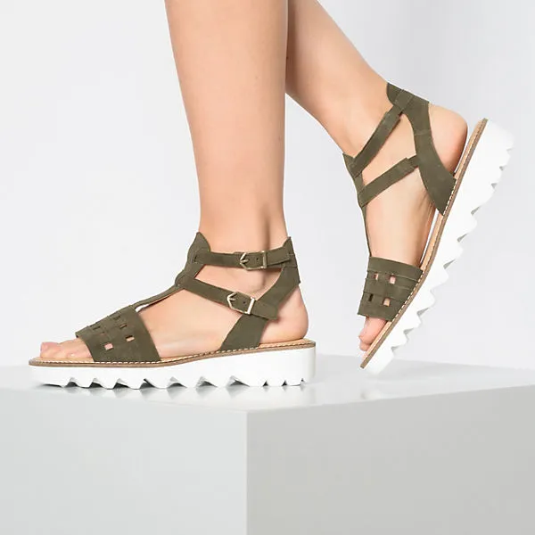 Gabor Riemchensandalen - Grün – Bild 2