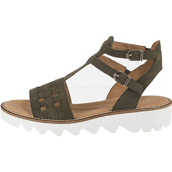 Gabor Riemchensandalen - Grün – Bild 3