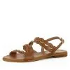 EVITA Damen Sandale OLIMPIA Klassische Sandalen - Cognac