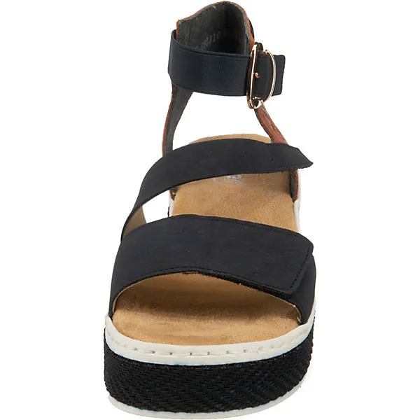 Rieker Klassische Sandalen - Blau – Bild 3