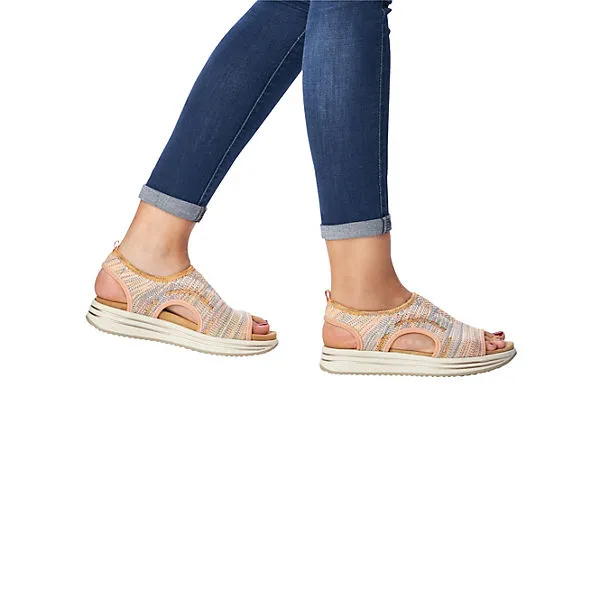 Remonte Sandale Welche Mit 2 Wechselfußbetten Geliefert Wird Klassische Sandalen – Bild 5