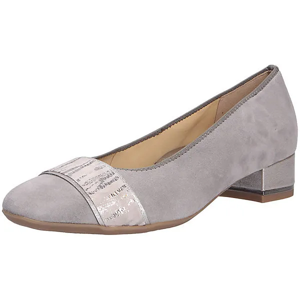 Ara Damen Comfort Slipper Komfort-Pumps - Grau