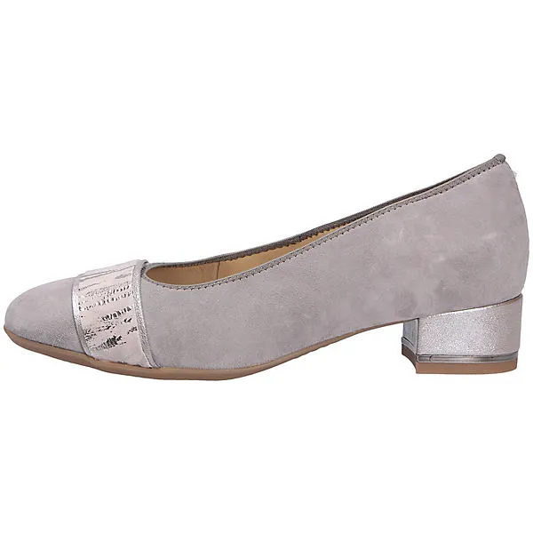 Ara Damen Comfort Slipper Komfort-Pumps - Grau – Bild 2