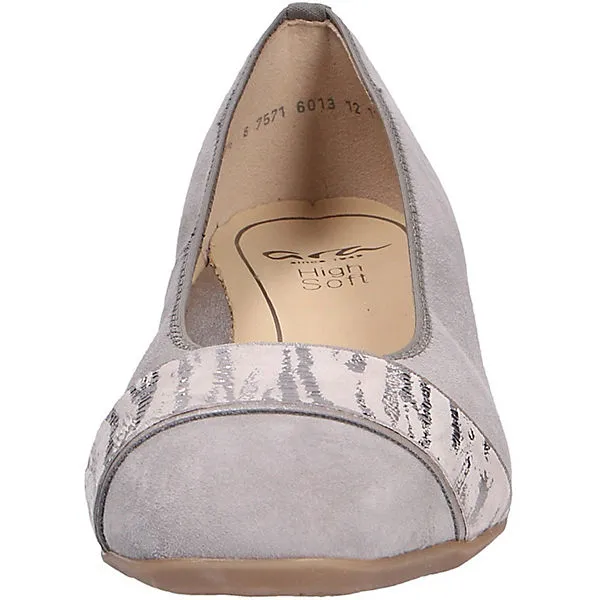 Ara Damen Comfort Slipper Komfort-Pumps - Grau – Bild 6