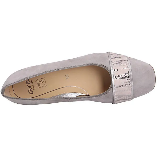 Ara Damen Comfort Slipper Komfort-Pumps - Grau – Bild 8