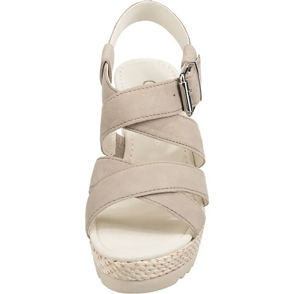 Gabor Keilsandaletten - Beige – Bild 4