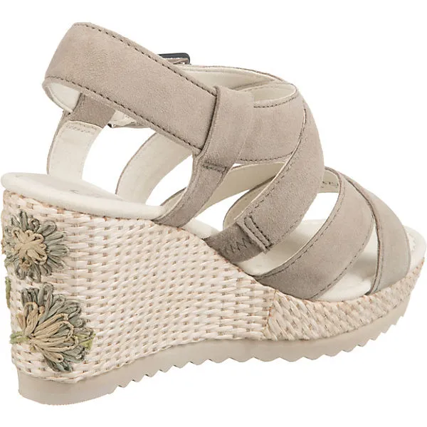 Gabor Keilsandaletten - Beige – Bild 5