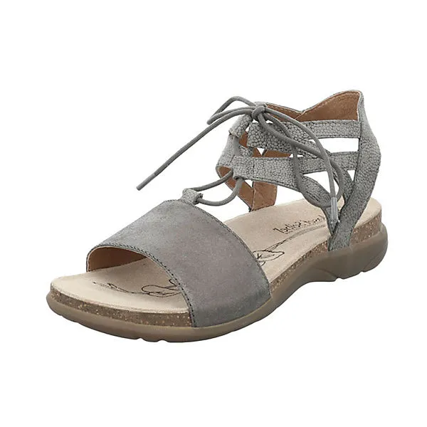 Josef Seibel Damen Sandale Riley 06 | Grau Riley 6, Grau Klassische Sandalen - Anthrazit