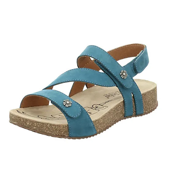 Josef Seibel Damen Sandale Tonga 53 | Blau Tonga 53, Blau Klassische Sandalen - Azurblau
