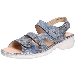 Finn Comfort Damen Sandale Komfort-Sandalen - Blau