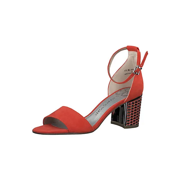 Marco Tozzi Riemensandale Riemchensandalen - Rot