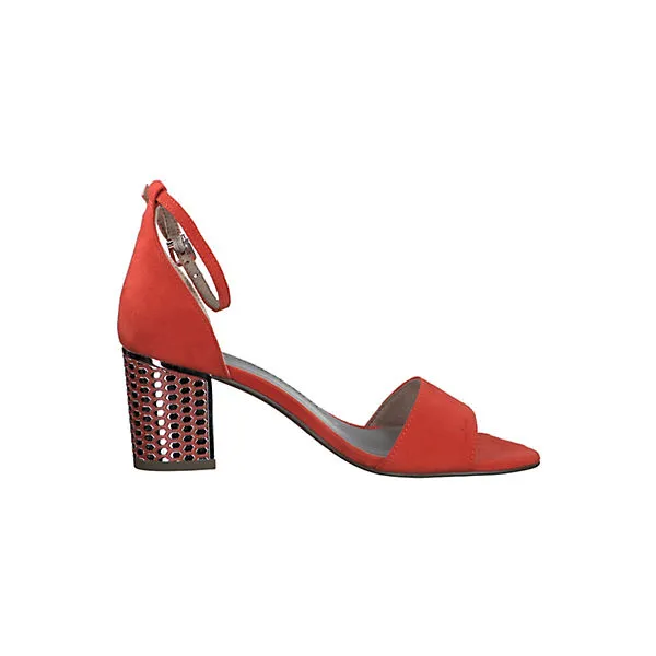 Marco Tozzi Riemensandale Riemchensandalen - Rot – Bild 3