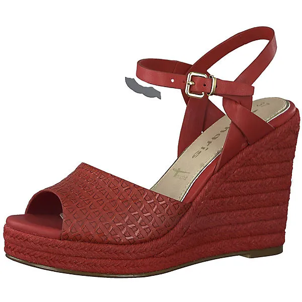 Tamaris Sandalen Klassische Sandalen - Rot