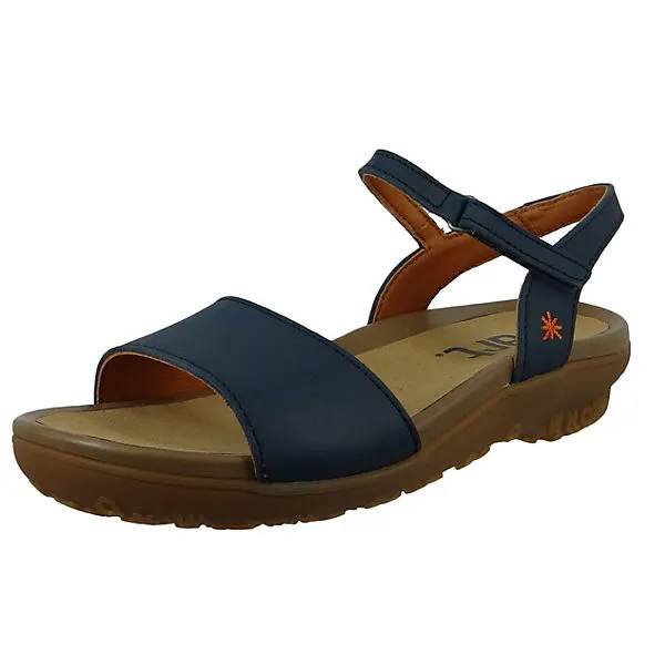 *art 1506 Antibes Damen Leder Sandale Jeans Blau Klassische Sandalen - Blau