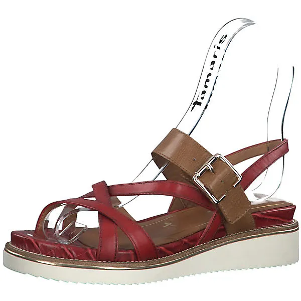 Tamaris Sandalen Klassische Sandalen - Rot