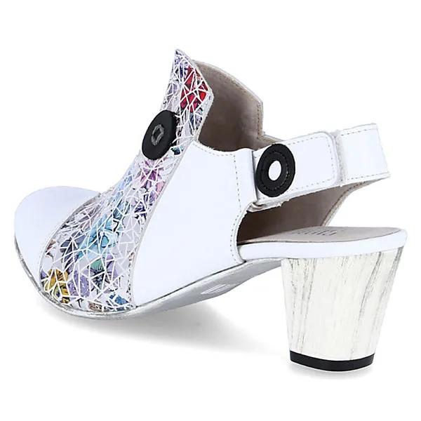 Simen Sandaletten Riemchensandalen - Weinrot – Bild 2