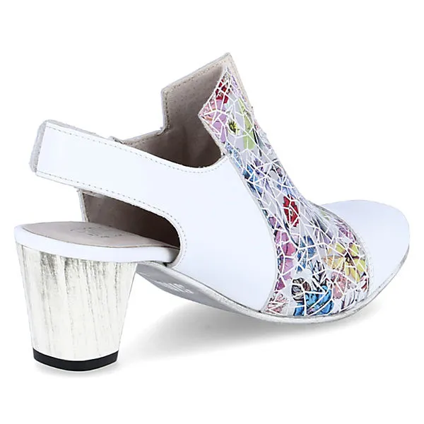 Simen Sandaletten Riemchensandalen - Weinrot – Bild 3