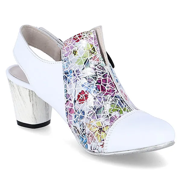 Simen Sandaletten Riemchensandalen - Weinrot – Bild 4