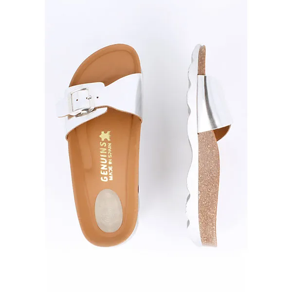 Genuins Toronto Leather Klassische Sandalen - Silber – Bild 5