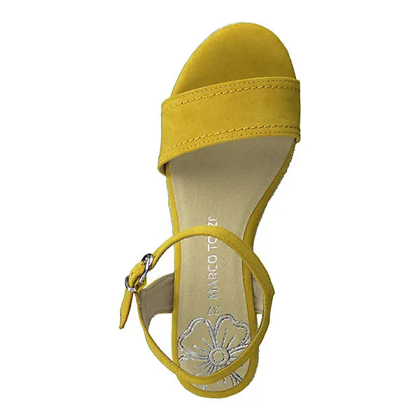 Marco Tozzi Sandale Klassische Sandalen - Gelb – Bild 4