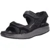 Joya Damen Sandale KOMODO BLACK Komfort-Sandalen - Schwarz
