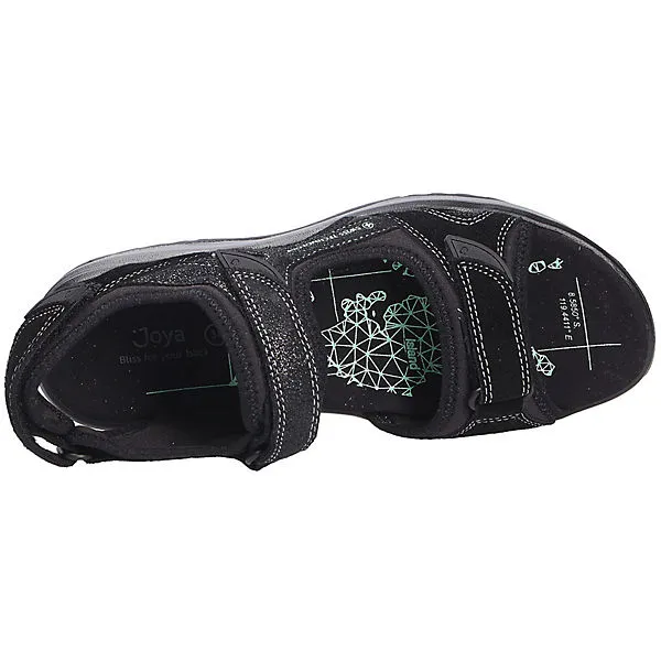 Joya Damen Sandale KOMODO BLACK Komfort-Sandalen - Schwarz – Bild 8