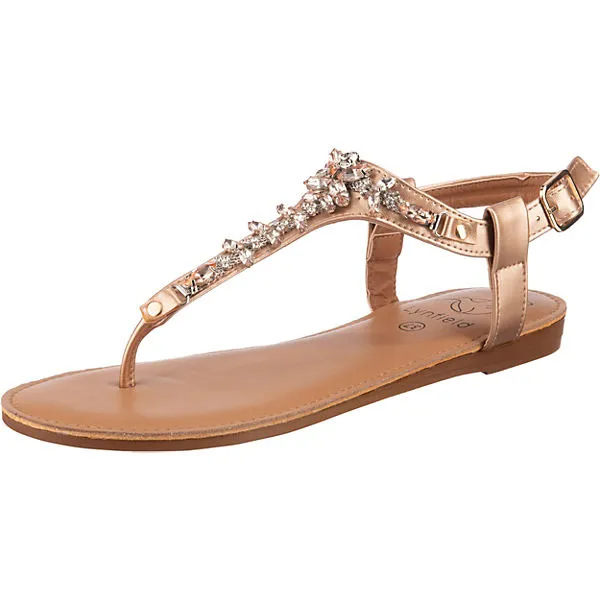 Lynfield Metallic Fashion Riemchensandale