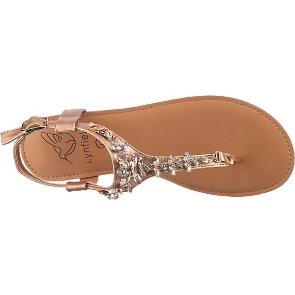 Lynfield Metallic Fashion Riemchensandale – Bild 6