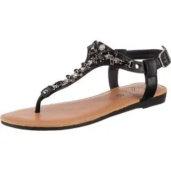 Lynfield Metallic Fashion Riemchensandale