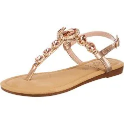 Lynfield Limited Fashion Metallic T-Steg-Sandale