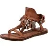 A.S.98 Ramos T-Steg-Sandalen - Cognac
