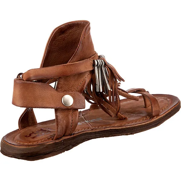 A.S.98 Ramos T-Steg-Sandalen - Cognac – Bild 5
