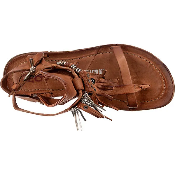 A.S.98 Ramos T-Steg-Sandalen - Cognac – Bild 6