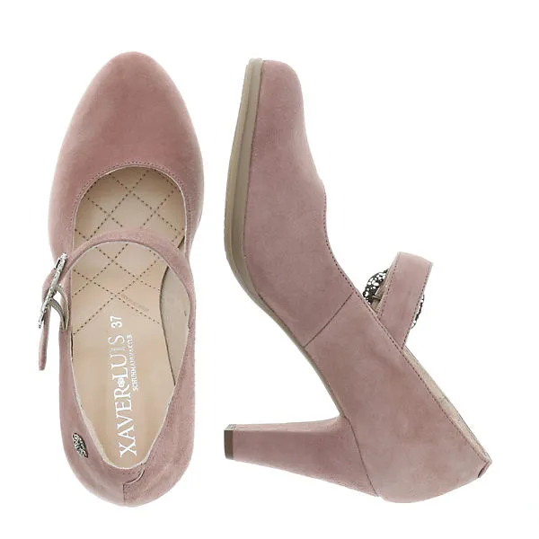 XAVER LUIS Pumps SARAH - Trachten Spangenpumps Zum Dirndl Spangenpumps – Bild 3