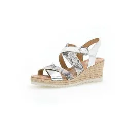 Gabor Keilsandalette Riemchensandalen - Grau