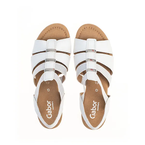 Gabor Riemchensandale Riemchensandalen - Weiß – Bild 3