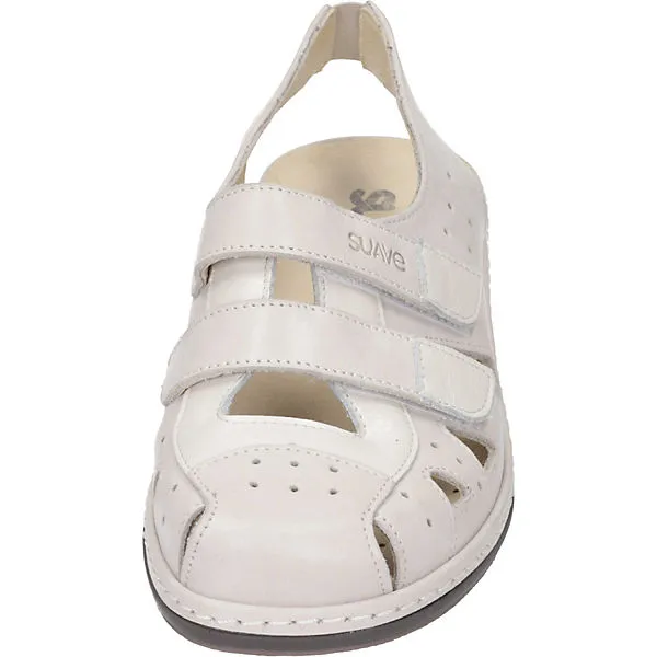 Suave Slings Komfort-Sandalen - Beige – Bild 3