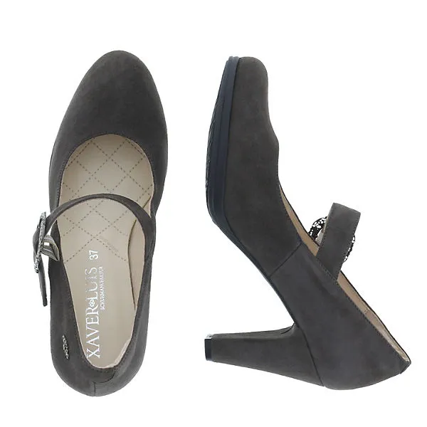 XAVER LUIS Pumps SARAH - Trachten Spangenpumps Zum Dirndl Spangenpumps – Bild 3