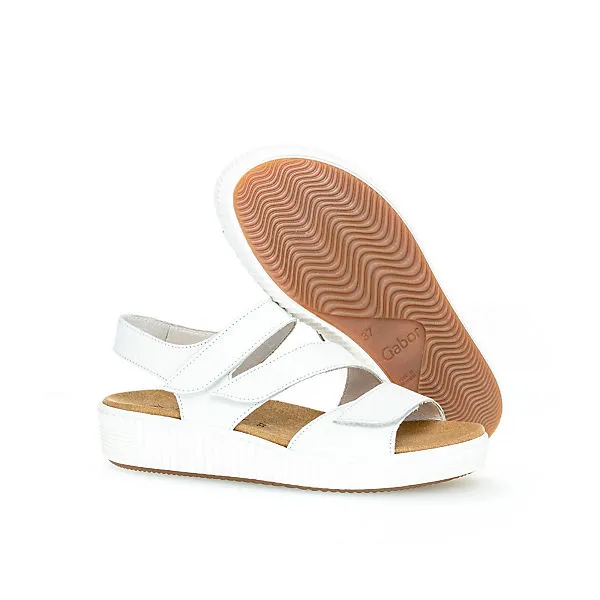 Gabor Riemchensandale Riemchensandalen - Weiß – Bild 2