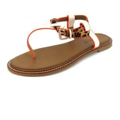 Inuovo Sandale Sandals Bone-Leo-Neon Ora Komfort-Sandalen - Braun