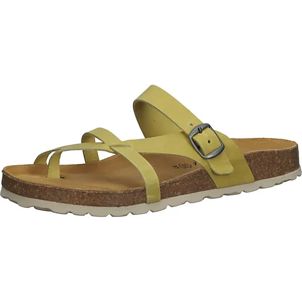 Cosmos Comfort Zehensteg T-Steg-Sandalen - Gelb