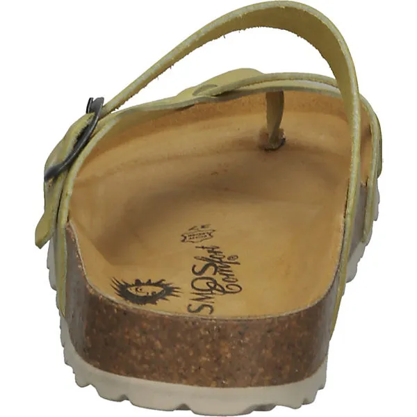 Cosmos Comfort Zehensteg T-Steg-Sandalen - Gelb – Bild 5