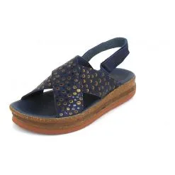 Think! Sandale Zega Komfort-Sandalen - Blau
