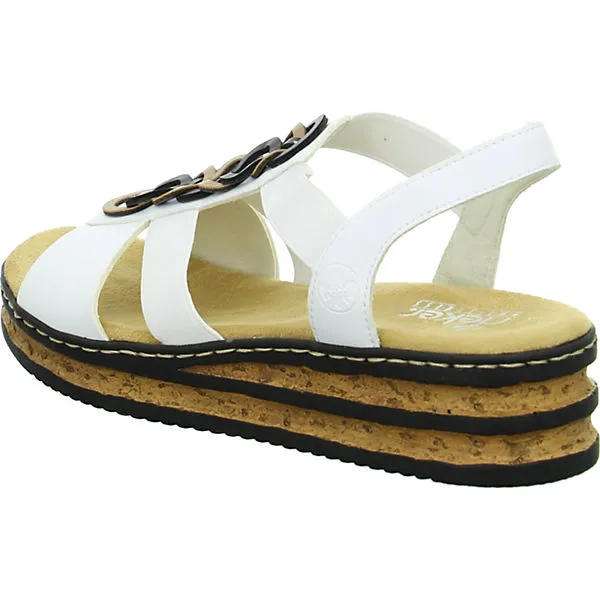 Rieker Riemchensandalen Riemchensandalen - Weinrot – Bild 2