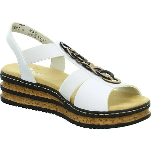 Rieker Riemchensandalen Riemchensandalen - Weinrot – Bild 4