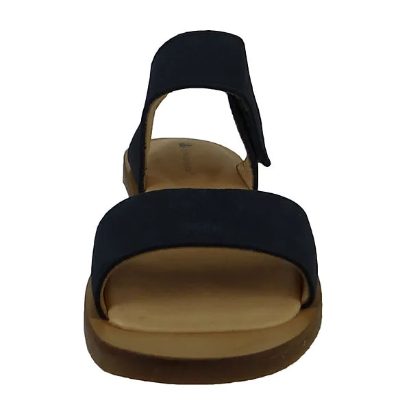 El Naturalista Damen Sandalen Tulip NF30 Blau Ocean Leder Klassische Sandalen - Blau – Bild 6